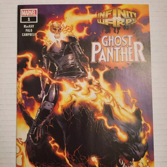 Infinity Warps: Ghost Panther #1A (2018) Marvel Comics, 1st Erik Killraven, NM - Picture 1 of 11